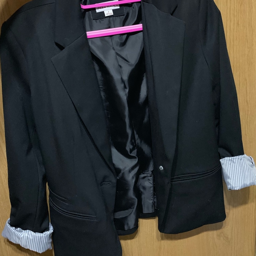 Black Merona Blazer